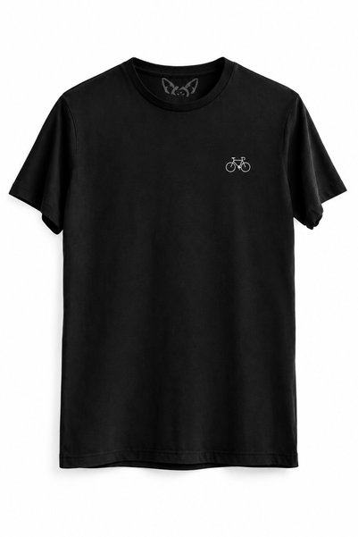 Alfa Tshirt Minimalist Bicycle DTG-Printed T-Shirt