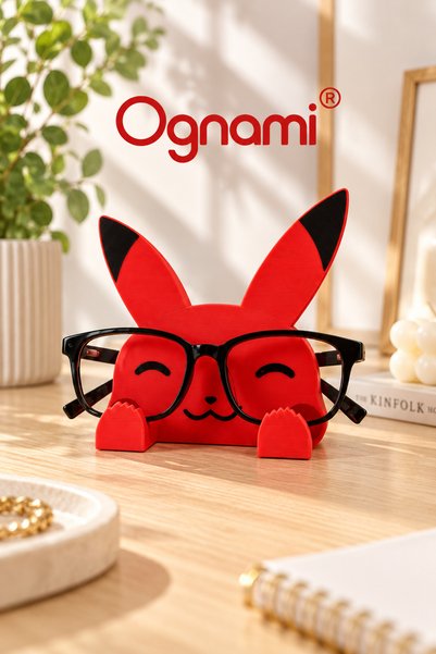 Ognami 3D Printing Glasses Stand Decorative Desktop Glasses Holder