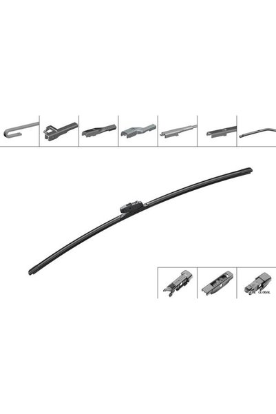 Bosch SMGLOBAL SİLECEK SÜPÜRGESİ AEROECO MUZ TİPİ 700MM UNIVERSAL 4 (221232) ATLI AE700
