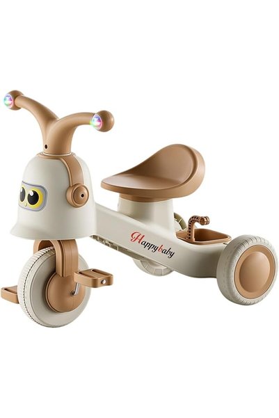 GENERAL Kids Tricycle for 2 6 Years Old, Anti Rollover Toddler Bike with Musi...