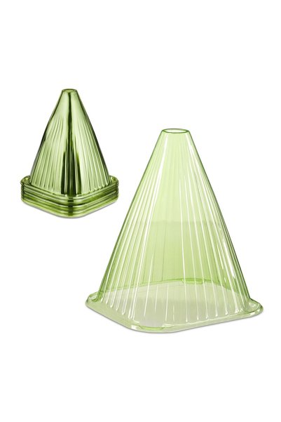 Relaxdays Acoperitoare pentru plante, verde închis, set de 32, verde, 22x19x1...