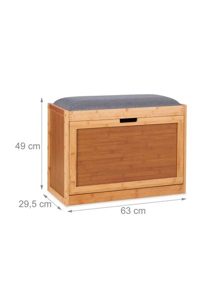 Relaxdays Raft de pantofi cu 2 niveluri, Relaxdays, dimensiuni 49 x 63 x 29,5...