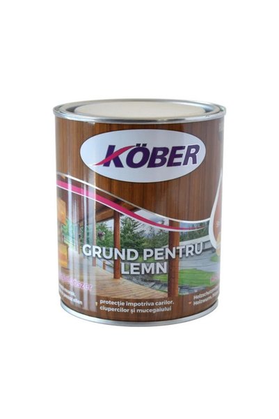 Kober Grund pentru lemn incolor, 0.75 l