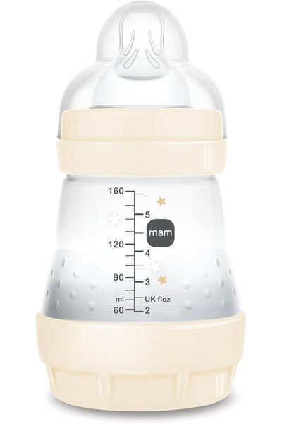 MAM - Easy Start A119 - Patented Anti-Colic Bottle with 1 Ultra-Soft Skinsoft...