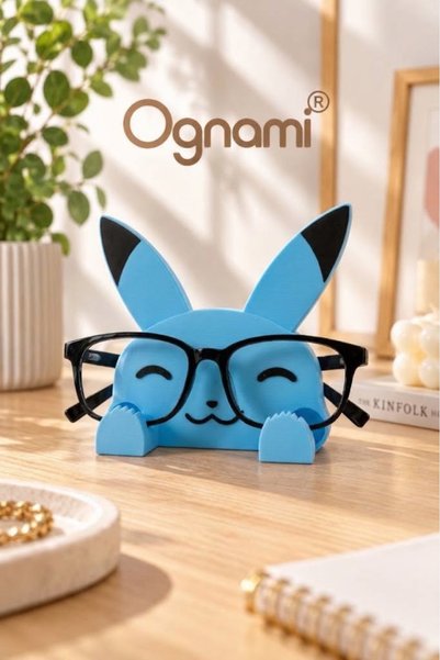 Ognami 3D Printing Glasses Stand Decorative Desktop Glasses Holder