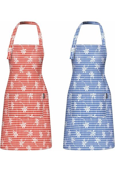 GENERAL Kitchen Cooking Apron, Adjustable Chef Bib Aprons for Women/Men, 100%...