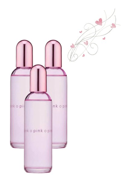 Colour Me 3 عبوات عطر وردي، سعة 100 مل.