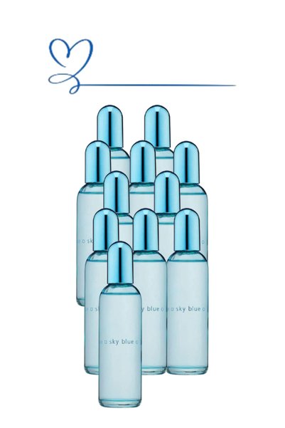 Colour Me 11 قطعة عطر باللون الأزرق السماوي 100ML