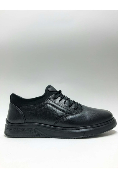 Hsa GENUINE LEATHER SMART-LACED CASUAL MEN'S SHOES WITH A COMFORTABLE RUBBER ...