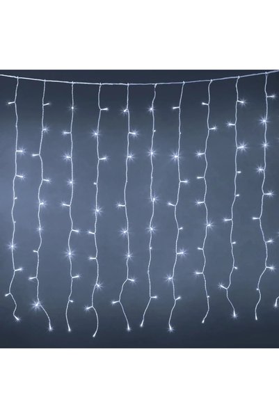 Belora Instalatie de Lumini Perdea cu 360 de Becuri LED cu Programe de Interi...