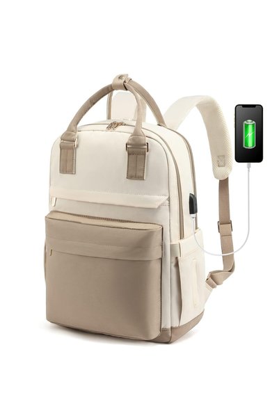 EXCEFORE Laptop Backpack for Women, Stylish 17 Inch Laptop Bag with USB Port,...