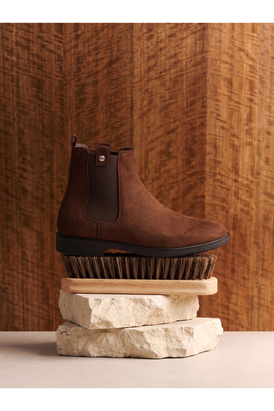 LC Waikiki Alita City Lcw Steps Brown Women's Boots with a Difference