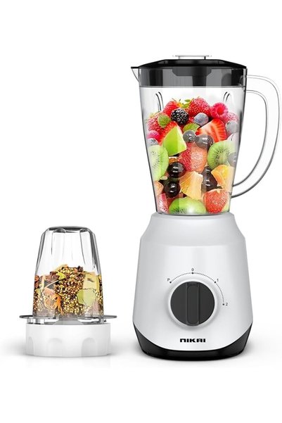 Nikai 300-350W Blender And Grinder With 1.5 Liter Jar | Model No NB1700TX 2 Y...
