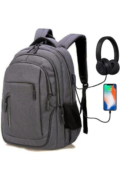 Qiccijoo Laptop Backpack for Men & Women Business Travel Backpack with Usb Ch...