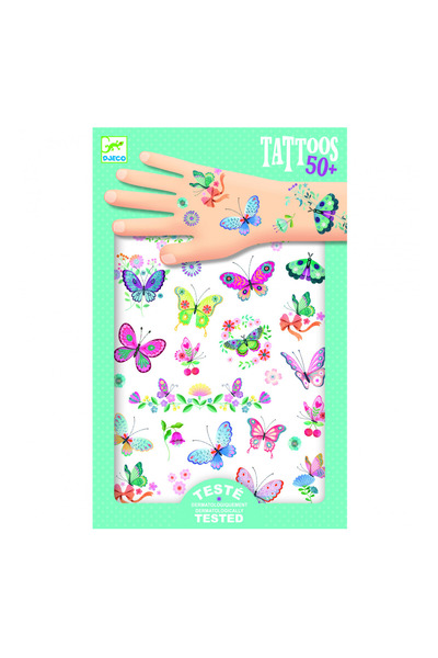 djeco Tatuaje Fluturi si sclipici,