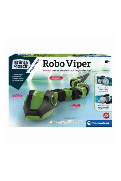 As Stiinta si joaca robotics robotul sarpe