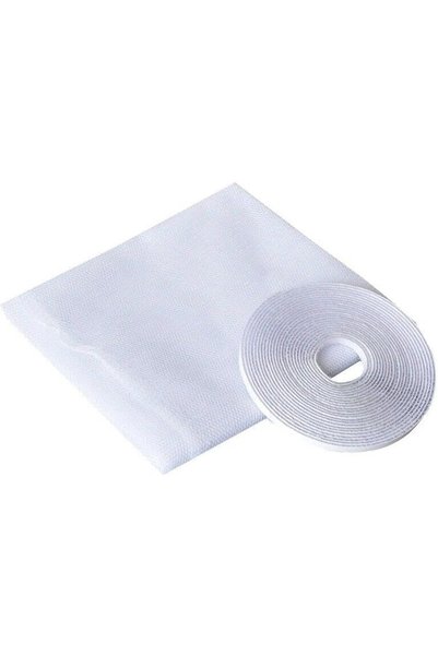 Generic 2pcs 200X150cm Magnetic Window Screen DIY Screen Window with Tape Ant...