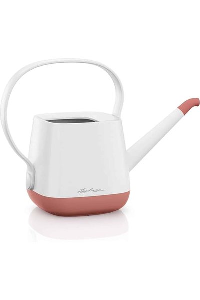 Lechuza 13870 Yula Watering Can, White/Pistachio, 1.7 Litre