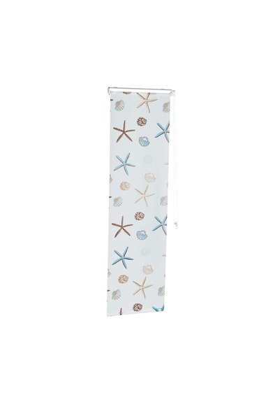 Relaxdays Perdea de duș, din PVC/plastic/aluminiu, culoare semi-transparentă,...