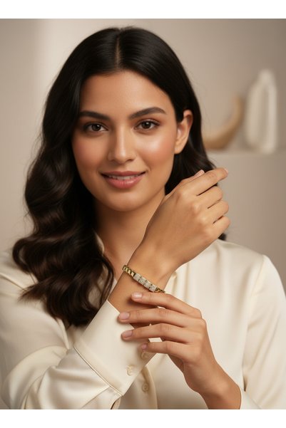 WeShaya Xuping Gold Plated Chain Design Women's Bracelet