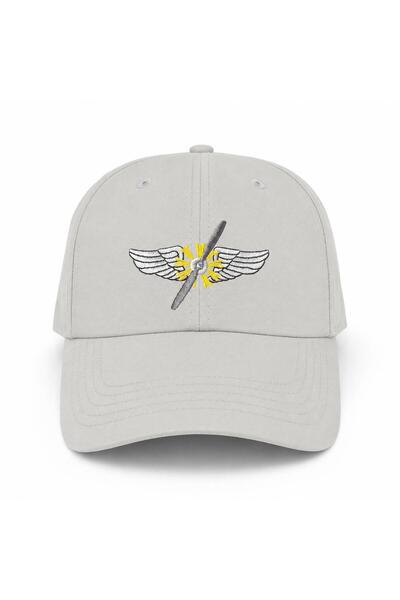 CREWTURK Gray Hat "Propeller on the Brim"
