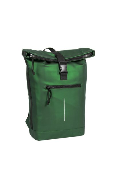 NEW REBELS - Σακίδιο πλάτης Mart New York Metallic Green 21L Rolltop Υδατοαπω...
