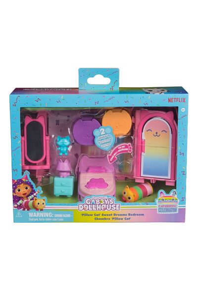 Spinmaster Gabbys Dollhouse Camera Deluxe Dormitorul lui Pillow Cat