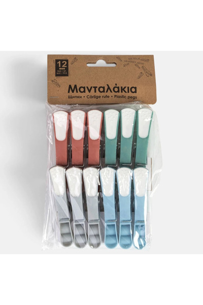 Belora 12Pcs White Pliers With 4 Colors