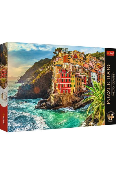 Trefl Puzzle Premium Plus Photo Odyssey Orașul Riomaggiore 1000