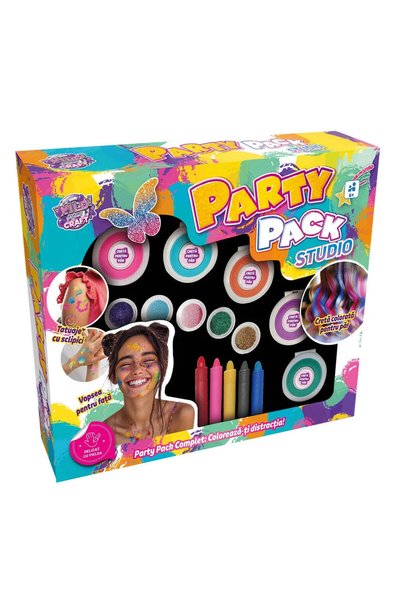 D-Toys Party Pack Studio - Propriul ei studio de culoare și strălucire