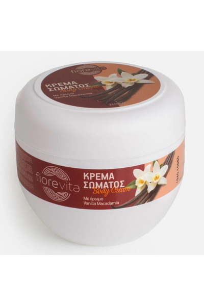Belora Fiorevita Vanilla & Macadamia Scented Moisturizing Body Cream 250ml