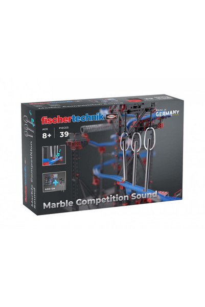 Fischertechnik Kit STEM Completare pentru Cursa cu bile metalice - Sunete,