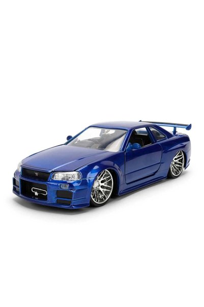 Simba Jada fast and furious masinuta metalica brians nissan skyline gt r r34 ...