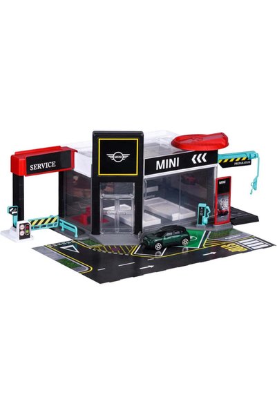 Simba Majorette set showroom auto mini cu masinuta inclusa mini aceman scara ...