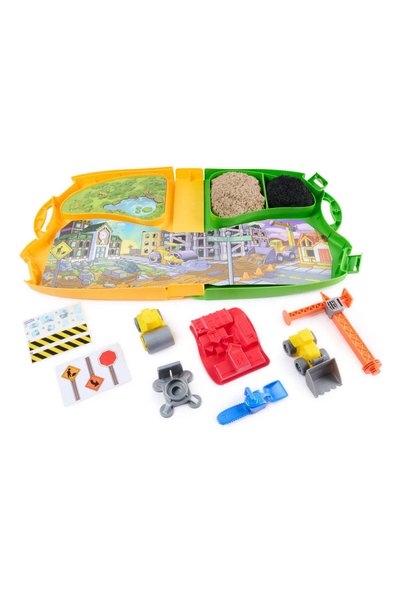 Spinmaster Kinetic sand set zona de constructii