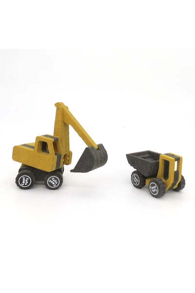 Croc toys Set de constructie vehicule de santier Marco si Frederic,