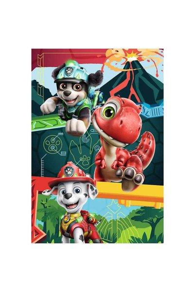 Trefl Puzzle 160 premium plus kids patrula catelusilor aventura cu dinozauri ...