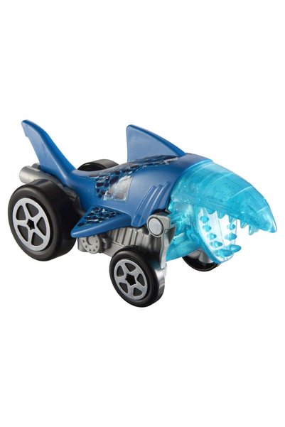 mattel Hot wheels lets race activate masinuta shark bite scara 1 la 32