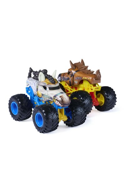 Spinmaster Monster jam set 2 masinute metalice horse power si tempest steed s...