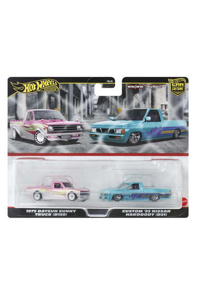 mattel Hot wheels premium set 2 masinute metalice datsun sunny truck si nissa...
