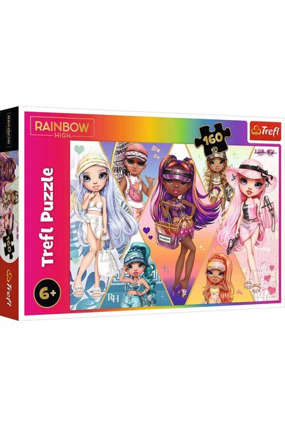 Trefl Puzzle 160 rainbow high fetele cochete