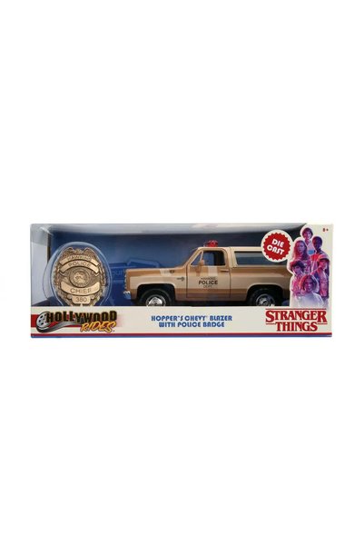 Simba Macheta metalica 1980 chevy police k5 scara 1 la 24