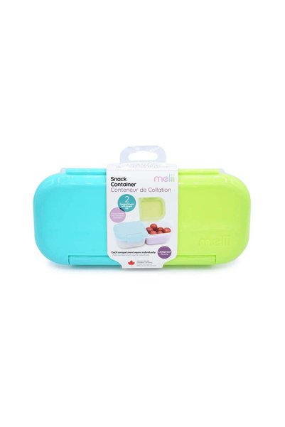 Melii Cutie snack 2 compartimente, melii, cactus fern sage