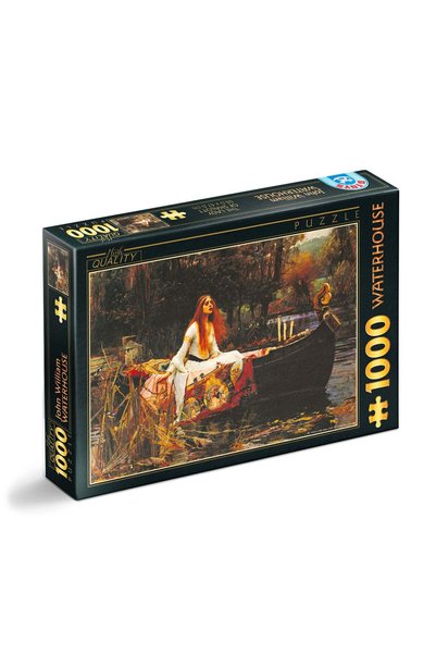 D-Toys Puzzle John William Waterhouse - Puzzle adulți 1000 piese - The Lady o...