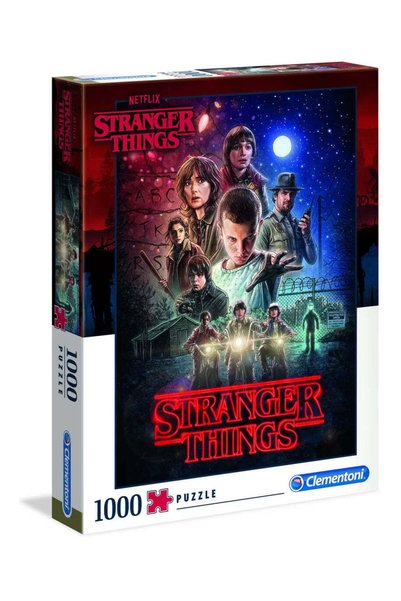 As Puzzle stranger things 1000 de piese clementoni