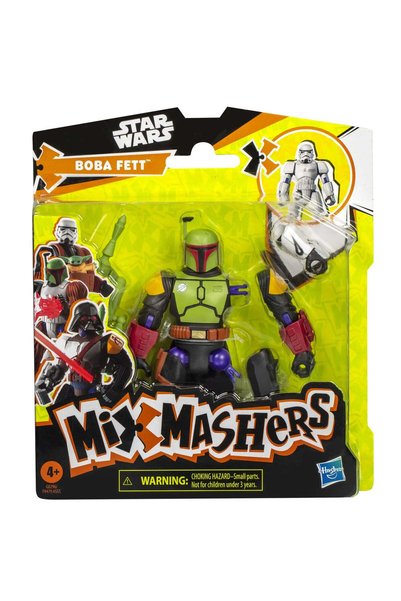 Hasbro Star wars mix mashers set figurina boba fett 12cm si accesorii