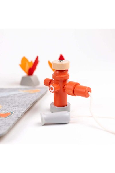 Egmont Toys Statia de pompieri cu mini figurina,