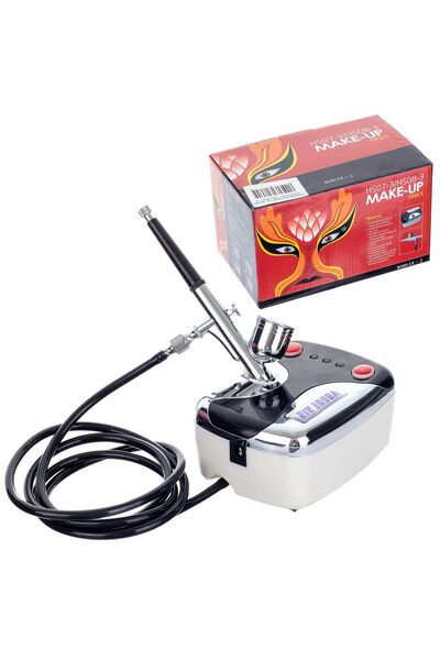 TC Technic MINI COMPRESOR, DUZĂ AEROSOL 0.3MM, SET FURTUN, 3 MODURI