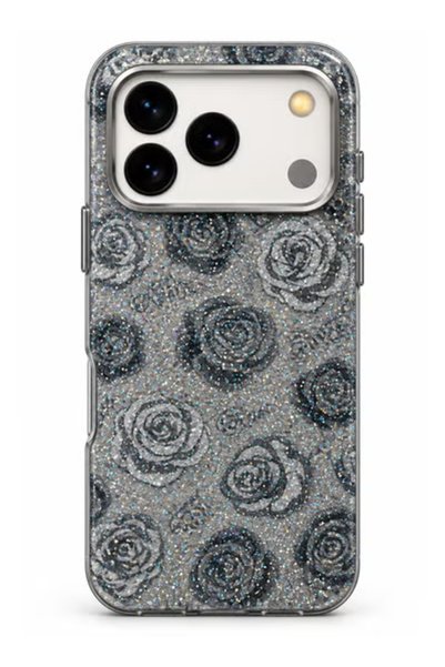 Toybox Glitter Matte Shockproof iPhone 18 Case with Full Lens Protection