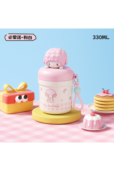 Generic Thermos Cup with High Aesthetic Appeal for Girls, Cartoon Children's ...